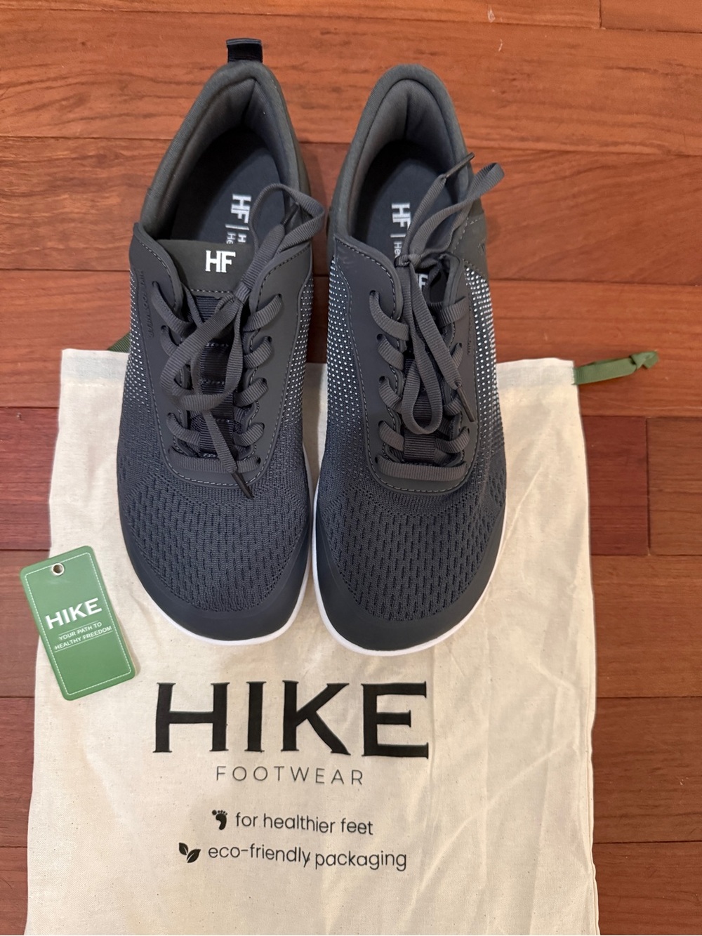 NWT Hike Gray Breathable Walking Shoes